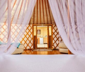 Yurt Hideaway Holiday Accommodation, Glamping Mornington Peninsula
